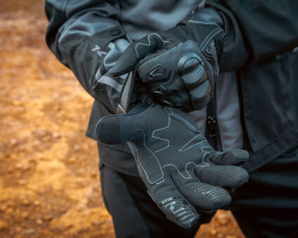 Luva X11 Blackout Com Proteção Preto Moto Motoqueiro - Cavalo de Aço Motos